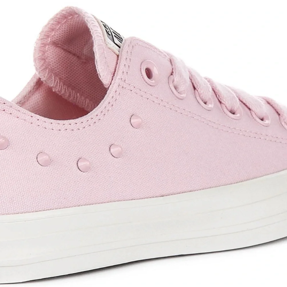 Converse Light Pink Canvas Sneakers - Picture 3 of 4